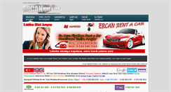 Desktop Screenshot of ercanrentacar.net